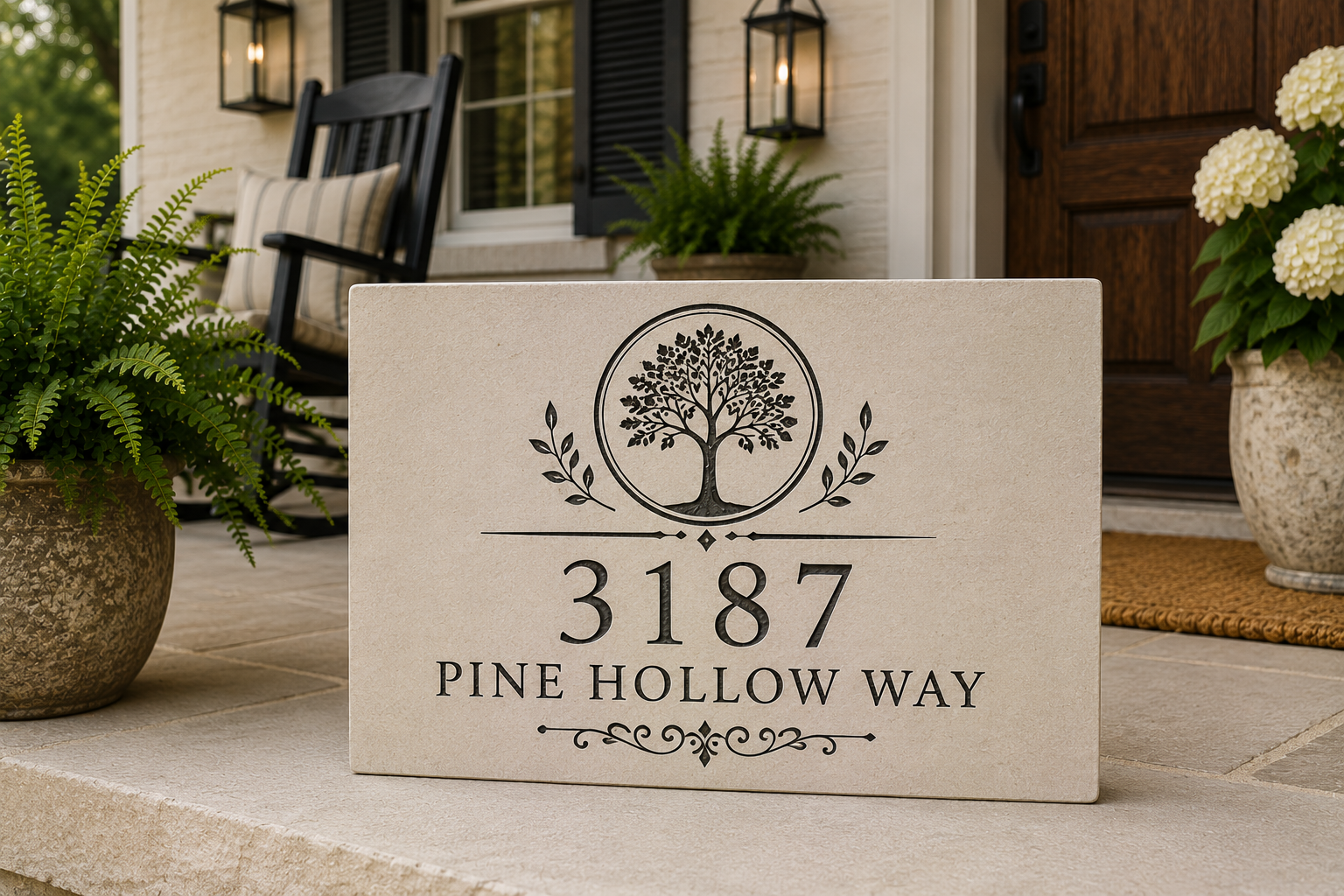 Address and Driveway Markers